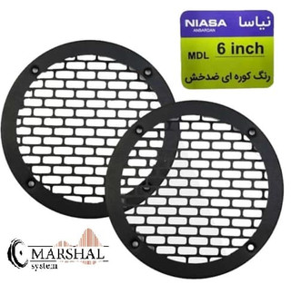 قاب میدرنج نیاسا 6 اینچ فلزی ضدخش بسته ۲ عددی