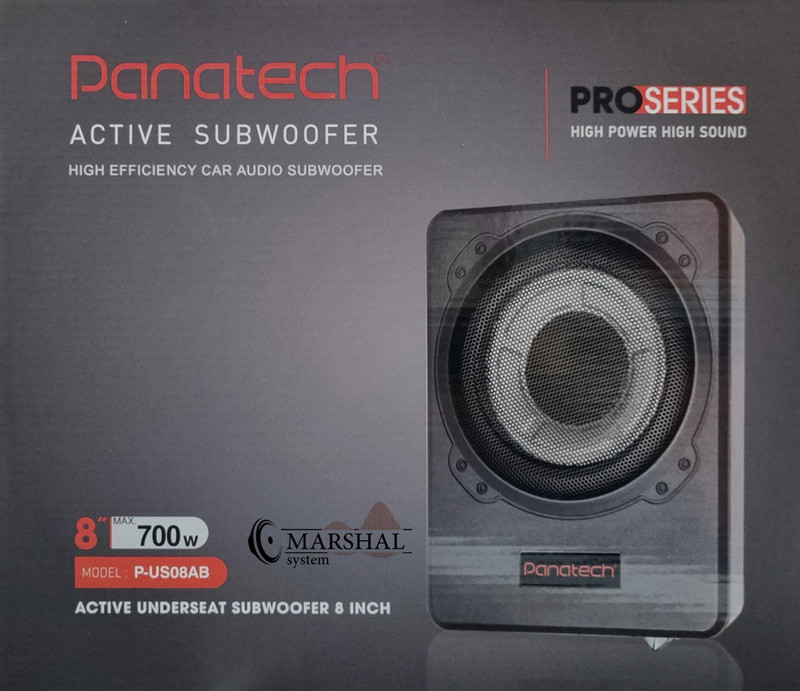 ساب اکتیو زیر صندلی 8 اینچ پاناتک مدل P-US08AB ارسال فوری