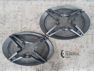 قاب اسپیکر خودرو بیضی طرح سونی بسته ۲ عددی
