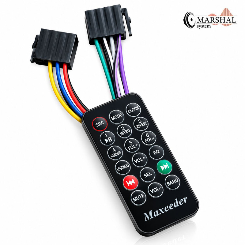 ovdn رادیو پخش بلوتوثی خودرو مکسیدر مدل LS72BT پنل ثابت